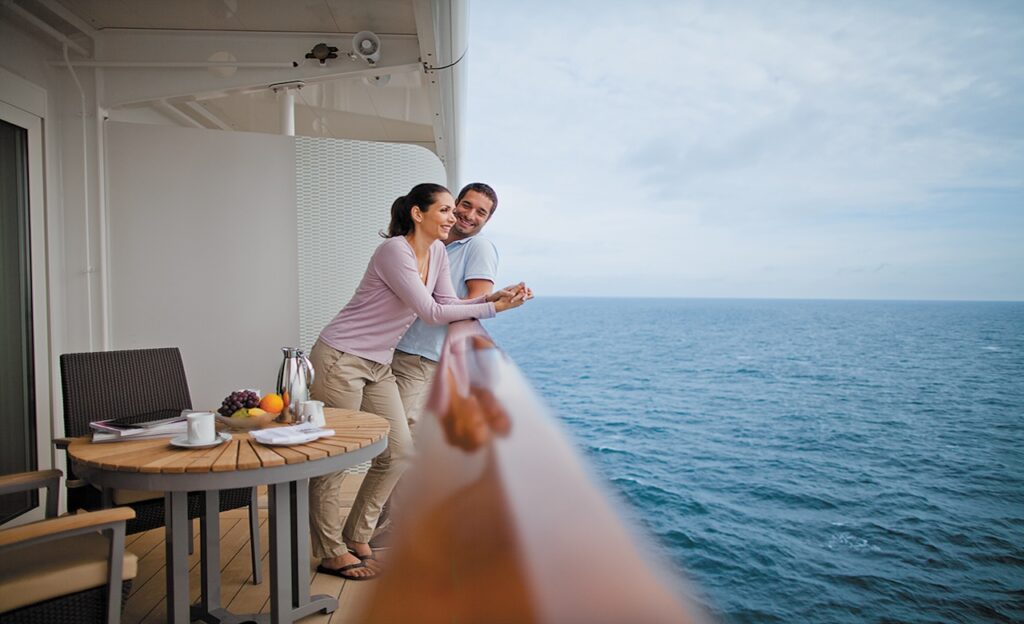 Cabina balcón en barco Celebrity