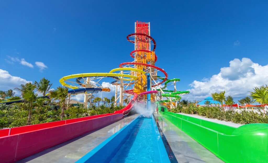 Tobogan en Perfect Day at CocoCay