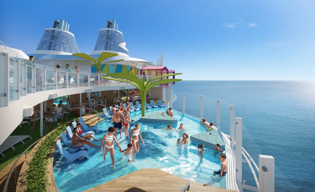 Piscina Cove en Icon of the Seas Cubierta 15