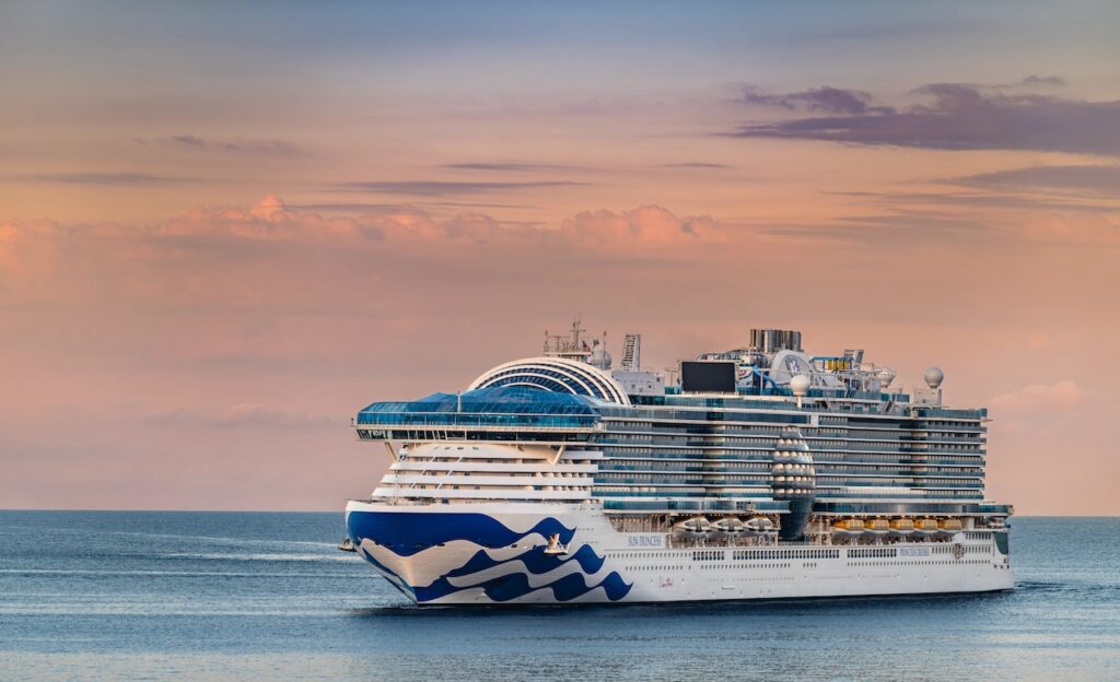 Sun Princess el barco mas nuevo y lujoso que la naviera inauguró el 2024