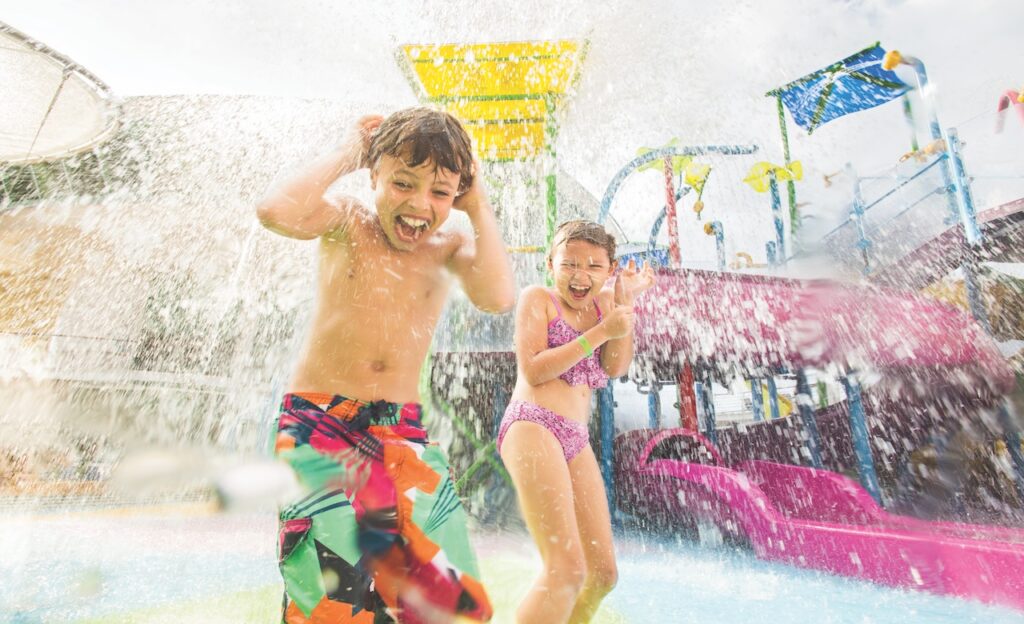 Splash para niños en Royal Caribbean