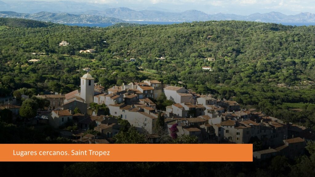 Lugares cercano Saint Tropez