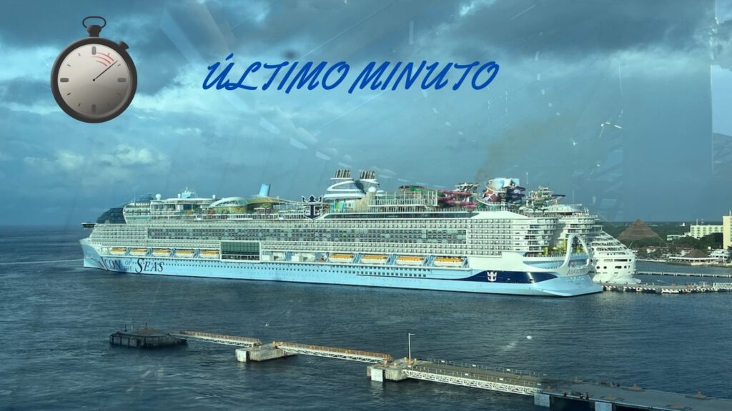 Crucero anticipado o de ultimo minuto