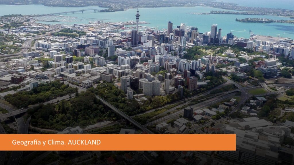 Geofrafía y Clima Auckland