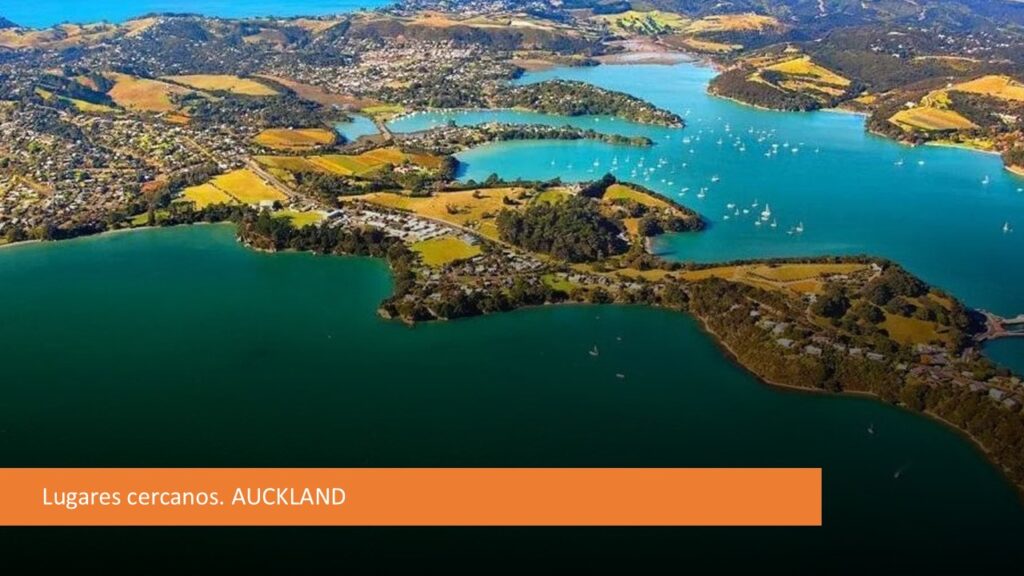 Lugares cercanos Auckland